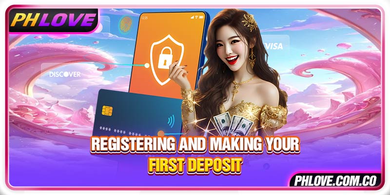 Registering and making your first deposit