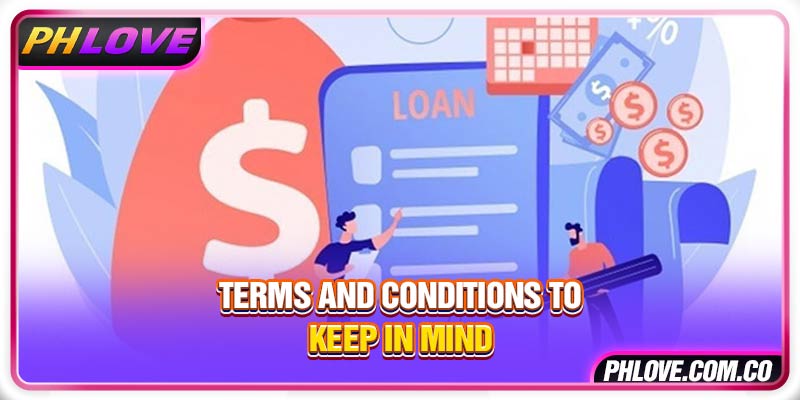 Terms and conditions to keep in mind